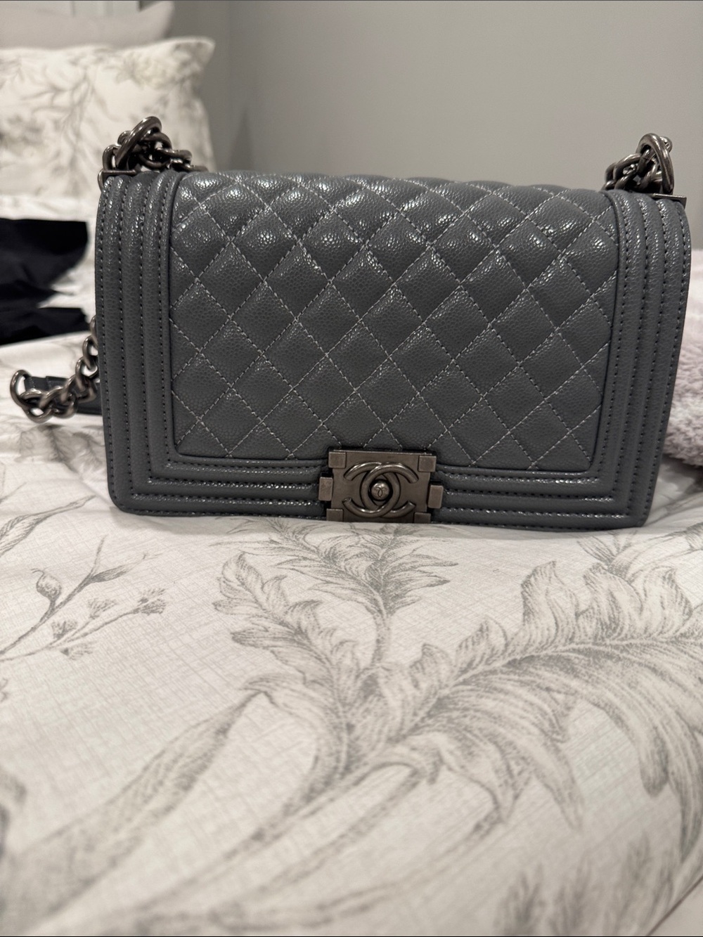Chanel style boy bag